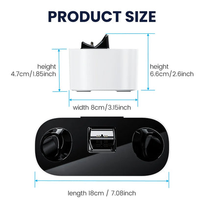 Portable Fast Charging Station for PS5 Controller, 1 Count Game Consoles Desktop Wireless Charging Holder, Console Accessories, Gaming Items, Controller Charger