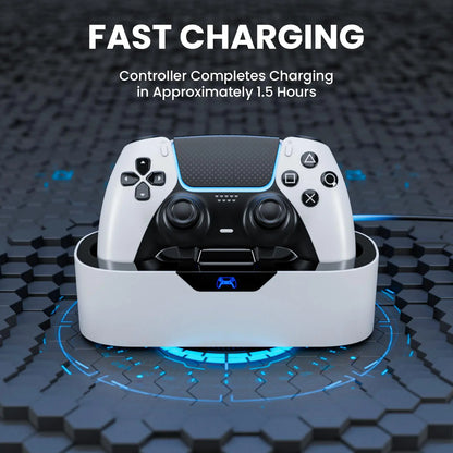 Portable Fast Charging Station for PS5 Controller, 1 Count Game Consoles Desktop Wireless Charging Holder, Console Accessories, Gaming Items, Controller Charger